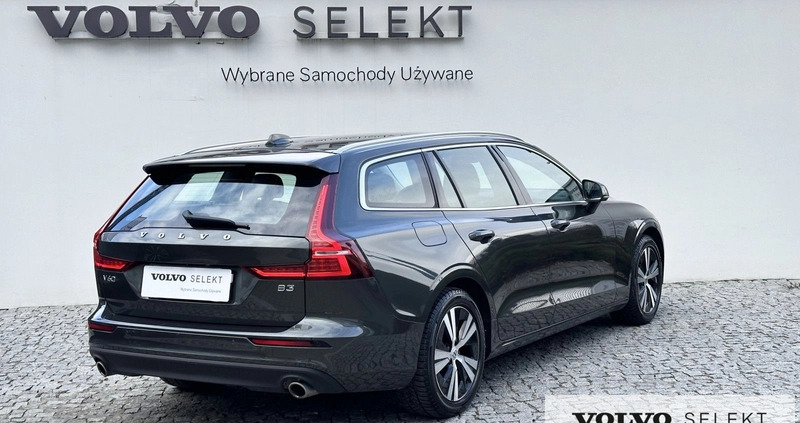 Volvo V60 cena 129900 przebieg: 116160, rok produkcji 2021 z Warszawa małe 352